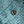 CC 25 Coat Blue-Green Round-Neck Wool Acrylic