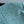 CC 25 Coat Blue-Green Round-Neck Wool Acrylic