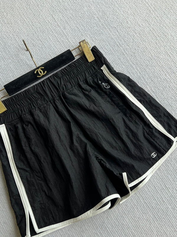 CC 26s Casual Shorts Black Polyester 385228