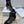 CD 26s Lace Up Ankle Boots 80mm In Black Openwork Lace Suede Gold Heel