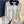 Celine 25 Polo Long Sleeves Shirt White Silk Cotton