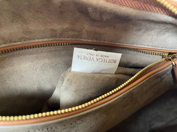 BV Bag 44cm Tan Brown Intrecciato Leather