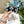 GLOVES IN WHITE MIX BLACK WOOL KNIT 462430