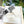 GLOVES IN WHITE MIX BLACK WOOL KNIT 462430