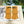 GLOVES IN MUSTARD YELLOW WOOL WITH BLACK LOGO 465776