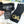 GLOVES IN BLACK WOOL WITH YELLOW LOGO 465778