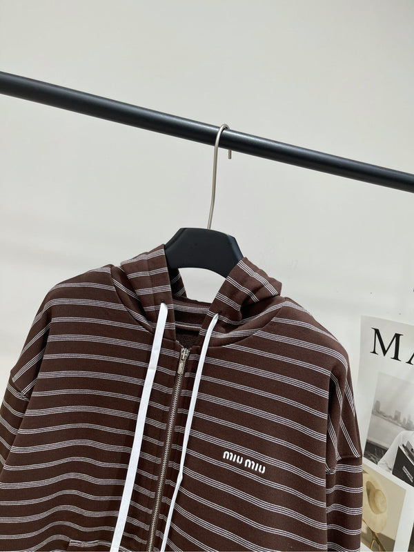 Miu Miu 25 Polo Shirt Knitted Cotton Terry 296555