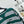 Miu 26s Striped Jersey Sweatshirt Green Gray Cotton 349692