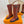 LV Beaubourg High Boot Brown Lychee-Patterned Cowhide