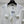 CC 25 Knitted Three-Dimensional Flower Tie Cardigan in White  277591
