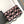 flap bag medium 25 black pink sequin silver hardware