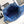 CC MEDIUM 42 BAG IN NAVY BLUE DENIM