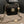 SMALL VANITY CASE 11 IN BLACK CALFSKIN GOLD HARDWARE