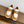 PRA CHOCOLATE BRUSHED LOAFERS WHITE AND BRONZE CALFSKIN