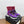 CC Sneaker 30mm Purple Red Suede And Wool