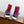 CC Sneaker 30mm Purple Red Suede And Wool