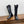 CC High Boots 70mm Black Calfskin