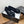 CC Ballet Flats Black With Camellia Black Suede