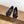 CC Ballet Flats Black With Camellia Black Suede