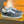 STADIUM SNEAKER IN DOVE GRAY EMBOSSED MONOGRAM SUEDE