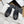 CC 25 Mules Flats Black Sheepskin 311498