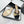 CC 25SS Slippers 5cm Yellow Raffia Black Patent Calfskin 338300