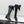 CC Big Bow Chunky Long Boots 80mm Black Cowhide 427064