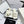CC 26SS White Quilted Lambskin 726545