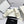 CC 26SS White Quilted Lambskin 726545