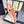 CC Belt 3cm Orange Cowhide 202939