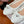 cd ballet flat white lambskin mop front