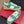 Upvillage Trainer In Shamrock Green Mix Light Pink Suede With Laminated Calfskin 992727
