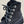 SHORT BOOTS IN BLACK GRAIN PEBBLE CALFSKIN