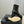 CC 26FW Ankle Boot Black Sheepskin Fabric 621274