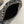 CD East-West cylindrical bag 27 blue jacquard canvas