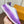 LV TIME OUT SNEAKER PURPLE MIX WHITE CALFSKIN
