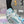 3XL SNEAKER IN LIGHT BLUE, WHITE AND PURPLE MESH AND POLYURETHANE