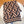 FF 180 SCARF IN BROWN MIX BLACK CASHMERE AND WOOL