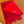 SCARF 150 CM IN CRIMSON RED CASHMERE