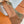 DOUBLE-FACE STOLE SCARF IN BURNT ORANGE MIX OLIVE GREEN CASHMERE 394462