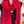GG JACQUARD PATTERN KNIT SCARF 195 CM WITH TASSELS CHERRY RED 403746