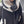 CC Large Double C Scarf 200cm Black White Cashmere 150400