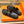 HM Men's Cross Strap Slide Black Cowhide 544100