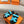 CHYPRE SANDAL BLACK MIX SKY CALFSKIN