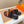 HM Men's Izmir Slide Orange Black Calfskin 744002