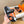HM Men's Izmir Slide Orange Black Calfskin 744002