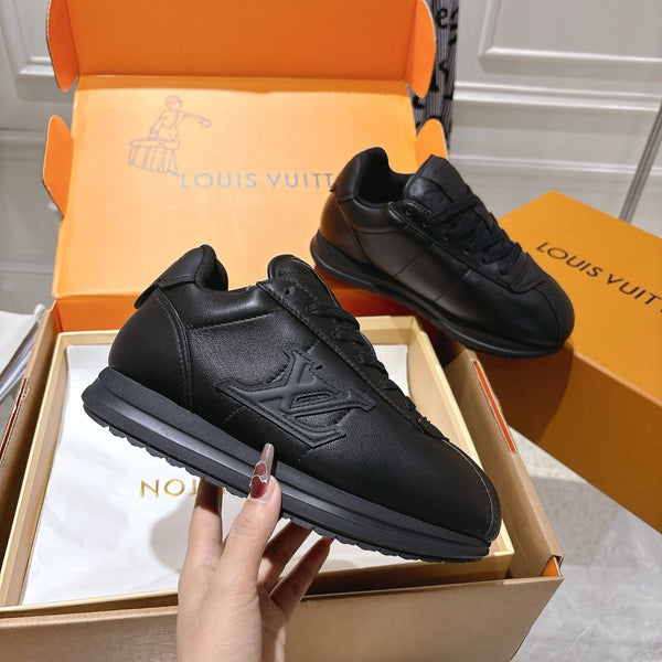 LV BUTTERSOFT Sneaker Black Cowhide 476980
