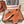 LP Summer Charms Walk Loafers Orange Suede 565846