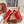LP Summer Charms Walk Loafers Red Suede 565850