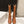 CELINE 25 Mid Calf Cowboy Boots Caramel Brown Cowhide